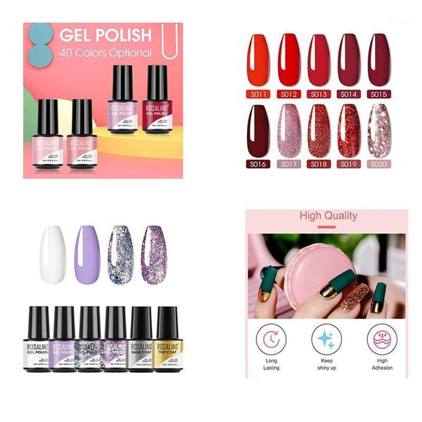 6pcs/set 7ml uv led soak 0ff gel polish 10 styles quick building nails tips nail builder extension decoration1, Red;pink
6pcs/set 7ml uv led soak 0ff gel polish 10 styles quick building nails tips nail builder extension decoration1, Red;pink