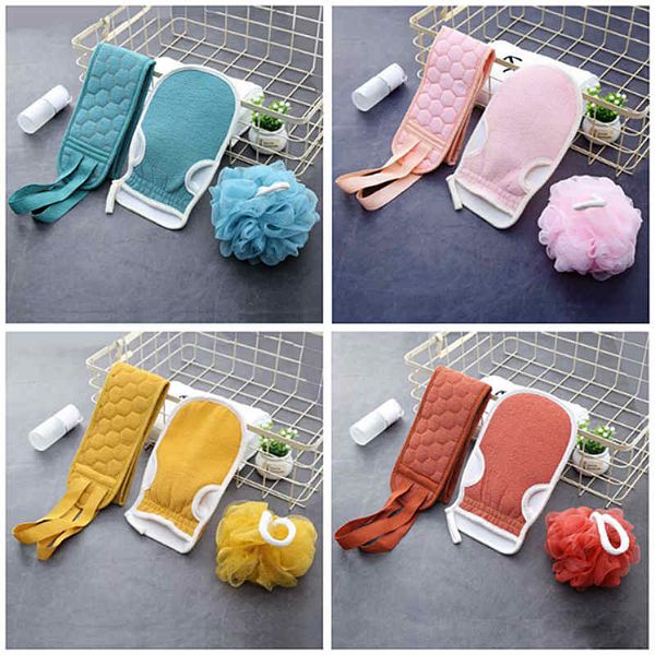 fashion bath pouf towel 3 pcs set family shower tools body cleaning sponge flower full foam
fashion bath pouf towel 3 pcs set family shower tools body cleaning sponge flower full foam