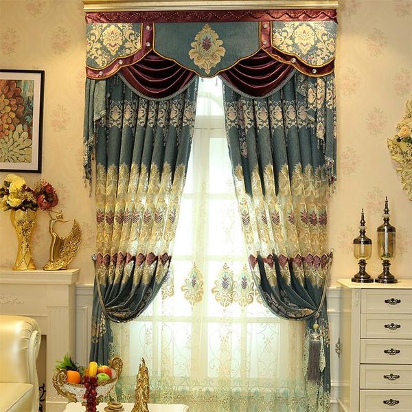 curtain & drapes type of chenille embroidery jacquard light-shielding curtains for living dining room bedroom.
curtain & drapes type of chenille embroidery jacquard light-shielding curtains for living dining room bedroom.