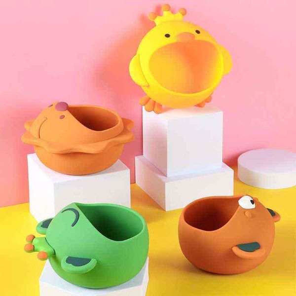 4 pcs baby bowl set with suction for toddlers feeding spill-proof silicone placemat bowl cartoon animal design removable g1210
4 pcs baby bowl set with suction for toddlers feeding spill-proof silicone placemat bowl cartoon animal design removable g1210