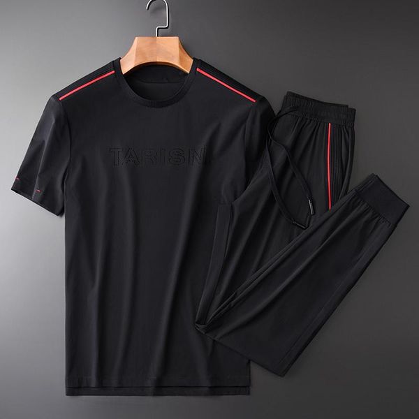 men's tracksuits summer mens (t-shirt+pants) luxury chest hollow out design casual sport men sets plus size short sleeve man, Gray
men's tracksuits summer mens (t-shirt+pants) luxury chest hollow out design casual sport men sets plus size short sleeve man, Gray