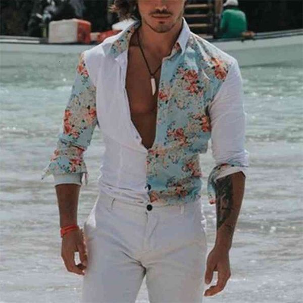 men's casual shirts european and american asymmetrical mesh printed blouse, shirt fashion style loose long sleeves m48 578a, White;black
men's casual shirts european and american asymmetrical mesh printed blouse, shirt fashion style loose long sleeves m48 578a, White;black