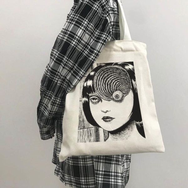 storage bags japanese anime tomie female bag gothic horror cartoon canvas large capacity harajuku shopper fashion casual shoulder
storage bags japanese anime tomie female bag gothic horror cartoon canvas large capacity harajuku shopper fashion casual shoulder