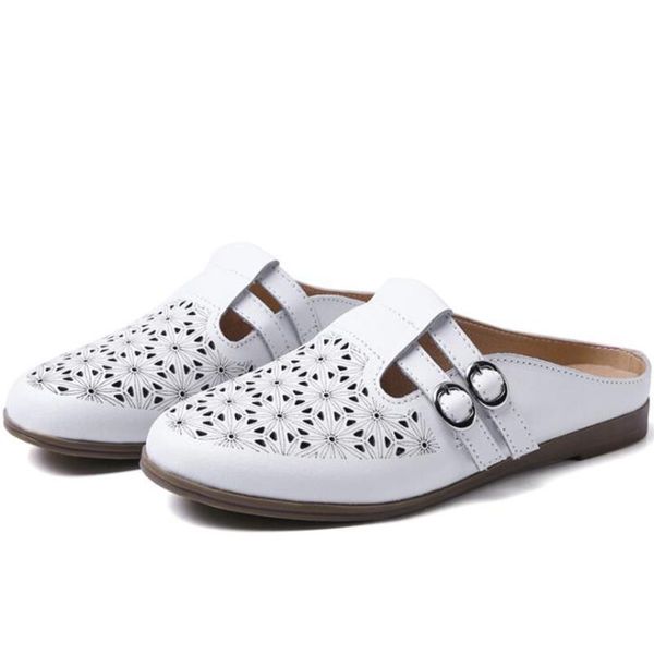 summer genuine leather sandals female closed toe outdoor slippers cutout breathable comfortable women flats shoes zy576, Black
summer genuine leather sandals female closed toe outdoor slippers cutout breathable comfortable women flats shoes zy576, Black
