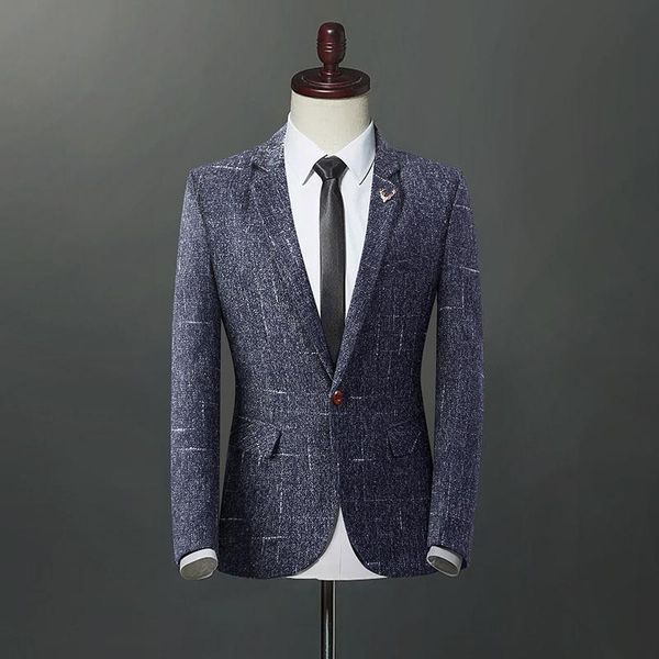 men's suits & blazers slim fit casual jacket men blazer coats single button gray mens suit 2021 autumn coat male jackets, White;black
men's suits & blazers slim fit casual jacket men blazer coats single button gray mens suit 2021 autumn coat male jackets, White;black