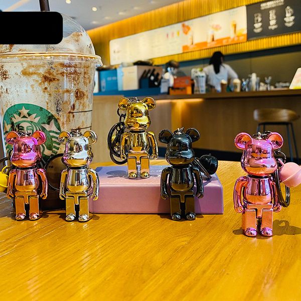 fashion accessories cartoon creative glossy violent bear action figure key chain, Silver
fashion accessories cartoon creative glossy violent bear action figure key chain, Silver