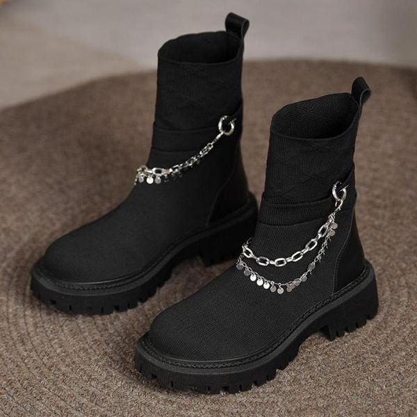 boots rock shoes woman rubber luxury designer round toe autumn 2022 ladies fashion ytmtloy stretch fabric botines de mujer, Black
boots rock shoes woman rubber luxury designer round toe autumn 2022 ladies fashion ytmtloy stretch fabric botines de mujer, Black