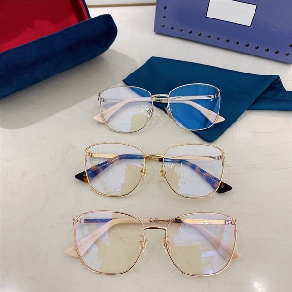 design sunglasses ni ni's same flat myopia frame plain anti blue light big face thin gg0819, White;black
design sunglasses ni ni's same flat myopia frame plain anti blue light big face thin gg0819, White;black