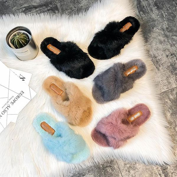 shoes for girls woman's slippers luxury slides fur flip flops low shose women lady 2021 designer plush soft hoof heels rubber, Black
shoes for girls woman's slippers luxury slides fur flip flops low shose women lady 2021 designer plush soft hoof heels rubber, Black