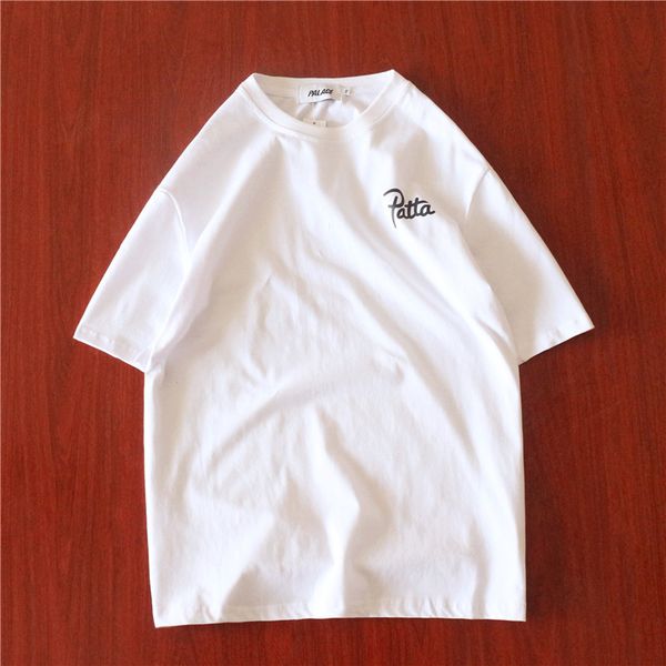 t-shirt 2 vintage colors patta brand hiphop for men women forrest summer designer rapper casual fashion winter, White;black
t-shirt 2 vintage colors patta brand hiphop for men women forrest summer designer rapper casual fashion winter, White;black