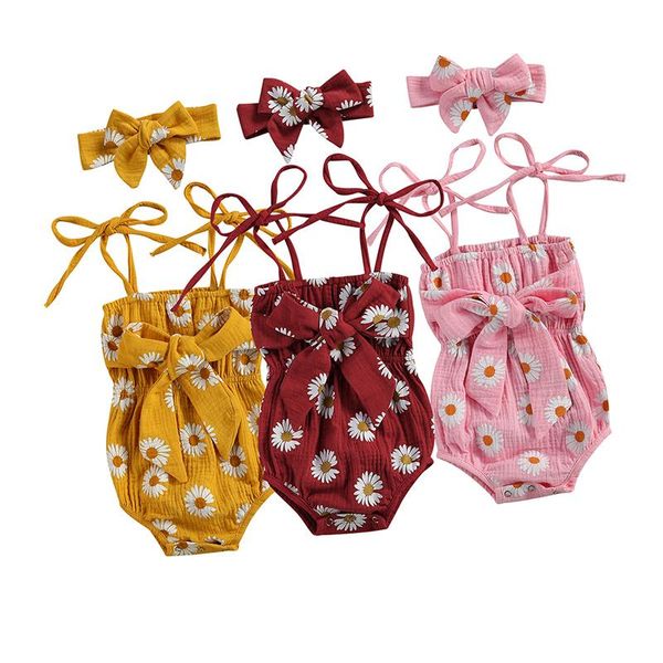 infant baby girls daisy floral printed outfits suits, tie up spaghetti straps bowknot romper with headband 0-24months rompers, Blue
infant baby girls daisy floral printed outfits suits, tie up spaghetti straps bowknot romper with headband 0-24months rompers, Blue