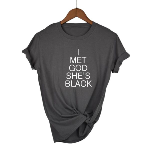 women's t-shirt i met god she's black print women t shirt casual funny tshirts tee hipster tumblr female harajuku t-shirts, White
women's t-shirt i met god she's black print women t shirt casual funny tshirts tee hipster tumblr female harajuku t-shirts, White