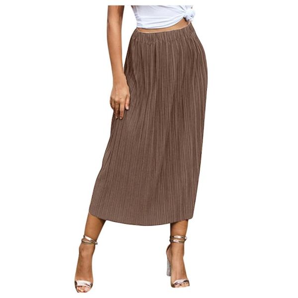 skirts high waist women skirt casual vintage solid belted pleated midi lady soild color fashion simple saia mujer faldas, Black
skirts high waist women skirt casual vintage solid belted pleated midi lady soild color fashion simple saia mujer faldas, Black