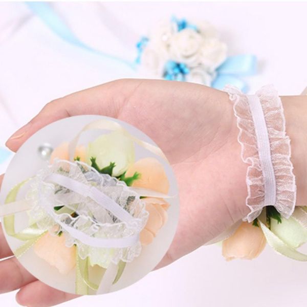 girls bridesmaid wedding prom party wrist flowers corsage bracelet fabric hand with elastic wirstband decorative & wreaths
girls bridesmaid wedding prom party wrist flowers corsage bracelet fabric hand with elastic wirstband decorative & wreaths
