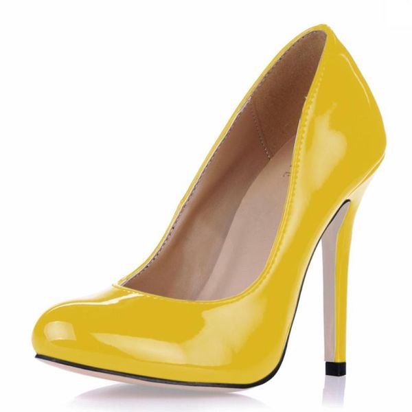 dress shoes llxf brand female party stilettos 12cm thin high heels pointed toe woman wedding shallow mouth patent leather nude pumps, Black
dress shoes llxf brand female party stilettos 12cm thin high heels pointed toe woman wedding shallow mouth patent leather nude pumps, Black