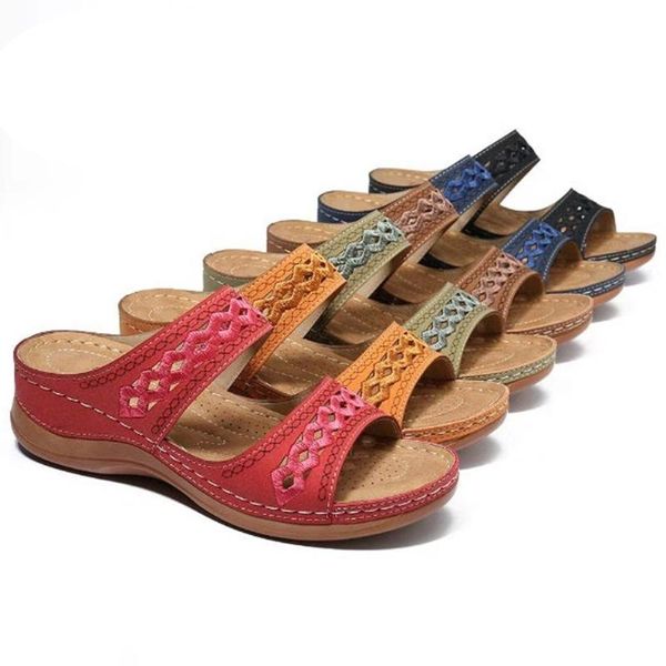 slippers women wedge sandals gladiator bohemia shoes flip flop casual platform slides open toe vintage anti-slip beach size43, Black
slippers women wedge sandals gladiator bohemia shoes flip flop casual platform slides open toe vintage anti-slip beach size43, Black