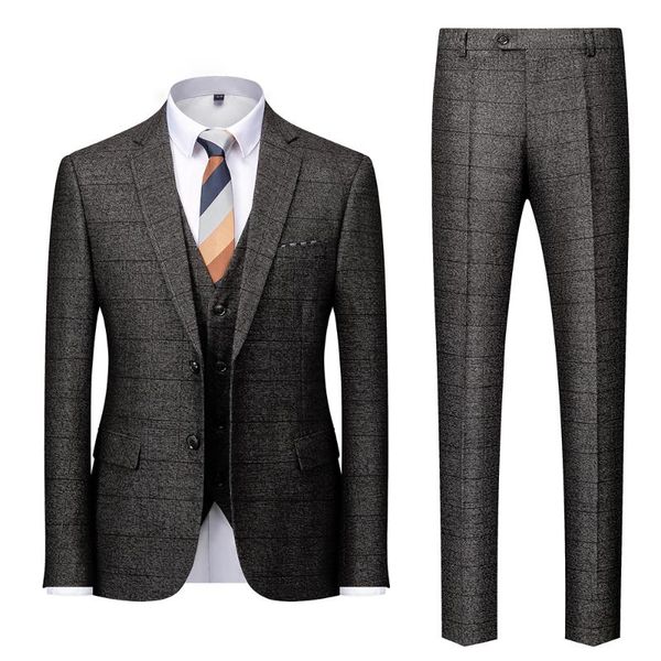men's suits & blazers (jacket+vest+pant) groomsmen lapel groom tuxedos burgundy men slim wedding for blazer suit party prom 4xl, White;black
men's suits & blazers (jacket+vest+pant) groomsmen lapel groom tuxedos burgundy men slim wedding for blazer suit party prom 4xl, White;black