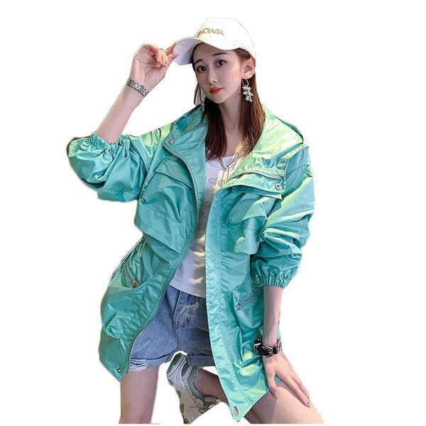 women's trench coats casual tooling female korean style spring autumn women loose hooded windbreaker jacket drawstring outerwear girls, Tan;black
women's trench coats casual tooling female korean style spring autumn women loose hooded windbreaker jacket drawstring outerwear girls, Tan;black