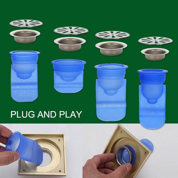 floor drain core stainless steel cover kitchen gadgets round deodorant anti-odor pest control silicone sewer accessories
floor drain core stainless steel cover kitchen gadgets round deodorant anti-odor pest control silicone sewer accessories