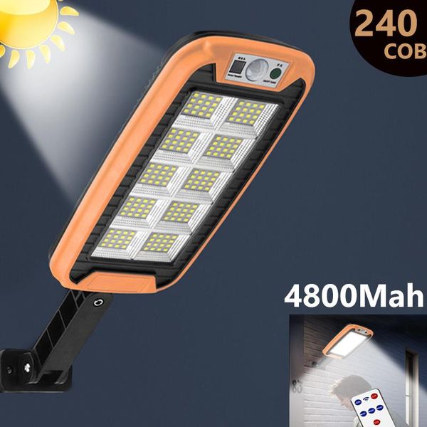 solar lamps 4800mah led light outdoor wireless pir motion sensor waterproof with smart remote wall street lamp for garden patio
solar lamps 4800mah led light outdoor wireless pir motion sensor waterproof with smart remote wall street lamp for garden patio