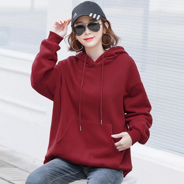women's hoodies & sweatshirts ymwmhu fashion autumn women oversized thin loose spring for solid elegant hoody korean style hoodie, Black
women's hoodies & sweatshirts ymwmhu fashion autumn women oversized thin loose spring for solid elegant hoody korean style hoodie, Black