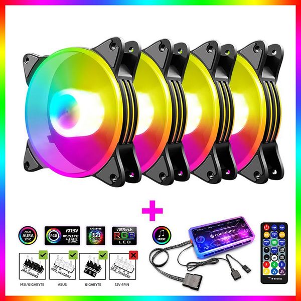 fans & coolings coolmoon magic moon 120mm rgb case cooling fan colorful lighting heat sink large cooler radiator 12cm computer set
fans & coolings coolmoon magic moon 120mm rgb case cooling fan colorful lighting heat sink large cooler radiator 12cm computer set