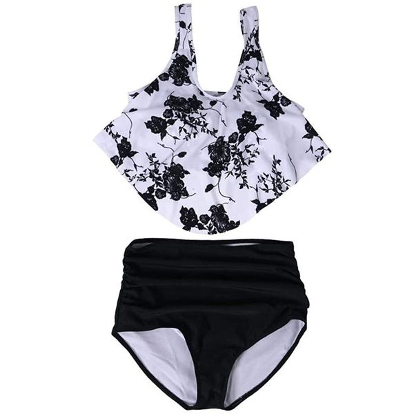 women's swimwear 2021 women high waist bikini swimsuit breast contrast gradient split set one piece, White;black
women's swimwear 2021 women high waist bikini swimsuit breast contrast gradient split set one piece, White;black