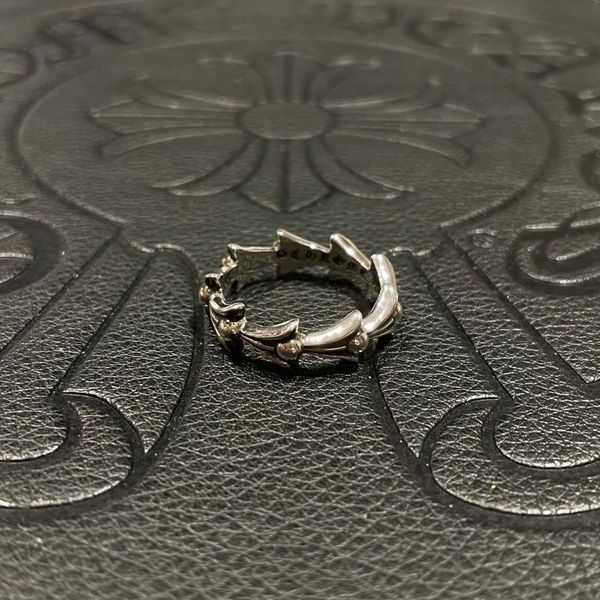 party favor chrome/hearts rings nine crow heart fish bone wave cross ring ch simple tail 925 sterling silver men's and w
party favor chrome/hearts rings nine crow heart fish bone wave cross ring ch simple tail 925 sterling silver men's and w