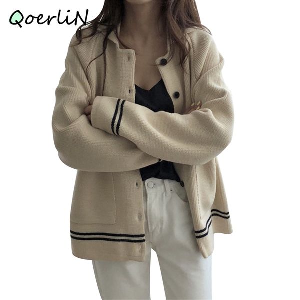 thicken casual fashion knitted cardigans sweater women solid basic autumn winter jumpers long sleeve button v neck 210601, White
thicken casual fashion knitted cardigans sweater women solid basic autumn winter jumpers long sleeve button v neck 210601, White