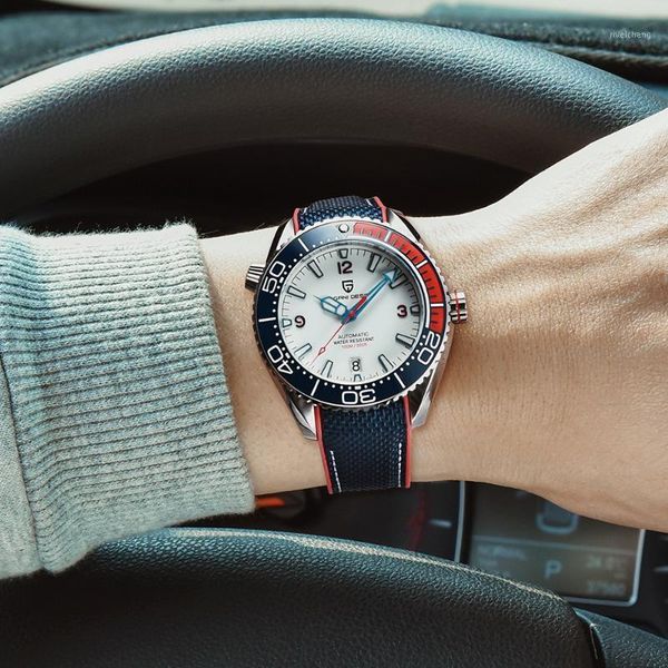 men mechanical watches luxury sports watch stainless steel 200m waterproof wrist relogio masculino wristwatches, Slivery;brown
men mechanical watches luxury sports watch stainless steel 200m waterproof wrist relogio masculino wristwatches, Slivery;brown