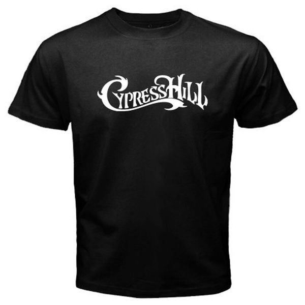 new cypress hill logo men's black t-shirt size s to 3xl, White;black 
new cypress hill logo men's black t-shirt size s to 3xl, White;black