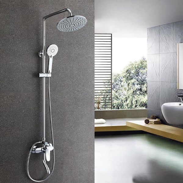 shower set chrome abs plastic hand held head combo bathtub faucet kit bathroom mixer tap sets
shower set chrome abs plastic hand held head combo bathtub faucet kit bathroom mixer tap sets