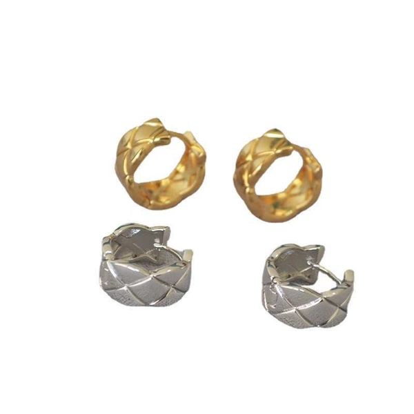 falingge pattern wide version personality simple twist ear buckle earrings modern temperament female, Silver
falingge pattern wide version personality simple twist ear buckle earrings modern temperament female, Silver