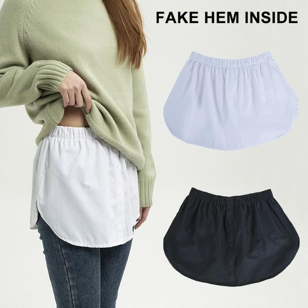 belts spring solid color curved fake hem down sweatshirt false half-body women skirts short elastic waist detachable apron#38, Black;brown
belts spring solid color curved fake hem down sweatshirt false half-body women skirts short elastic waist detachable apron#38, Black;brown