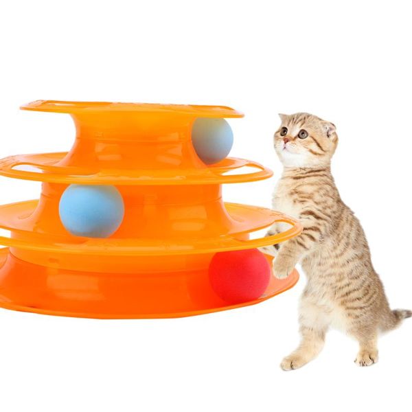 cat toys triple pay disc training amusement plate tower tracks three levels pet intelligence ball
cat toys triple pay disc training amusement plate tower tracks three levels pet intelligence ball