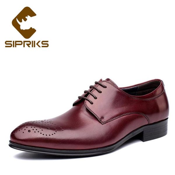 dress shoes sipriks men formal cow leather burgundy carved mens business lace up breather derby european, Black
dress shoes sipriks men formal cow leather burgundy carved mens business lace up breather derby european, Black