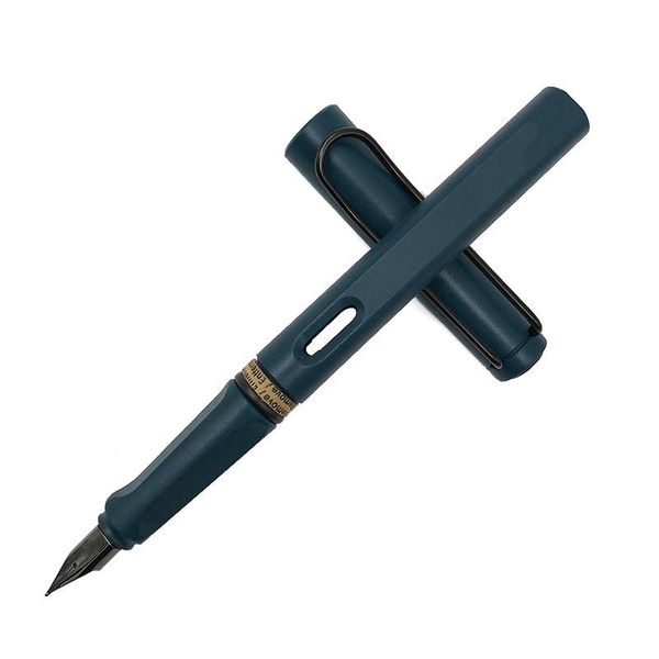 1pc matte grey blue fountain pen black hollow out clip f/ef nib office pens for writing school supplies stationery
1pc matte grey blue fountain pen black hollow out clip f/ef nib office pens for writing school supplies stationery