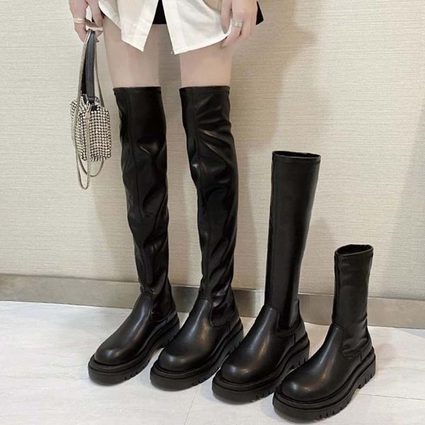 brand arrival girl skipproof slim thick sole over the knee boots women short plush thigh high winter shoes, Black
brand arrival girl skipproof slim thick sole over the knee boots women short plush thigh high winter shoes, Black