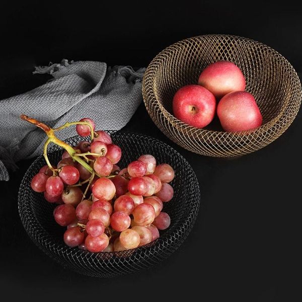 hand-woven iron wire hollow storage fruit vegetable basket round elegant picnic tray bread dishes multipurpose baskets
hand-woven iron wire hollow storage fruit vegetable basket round elegant picnic tray bread dishes multipurpose baskets
