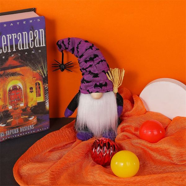 party supplies halloween home decor gnomes doll with spider plush handmade tomte swedish ornaments table decorations gifts lla7482
party supplies halloween home decor gnomes doll with spider plush handmade tomte swedish ornaments table decorations gifts lla7482