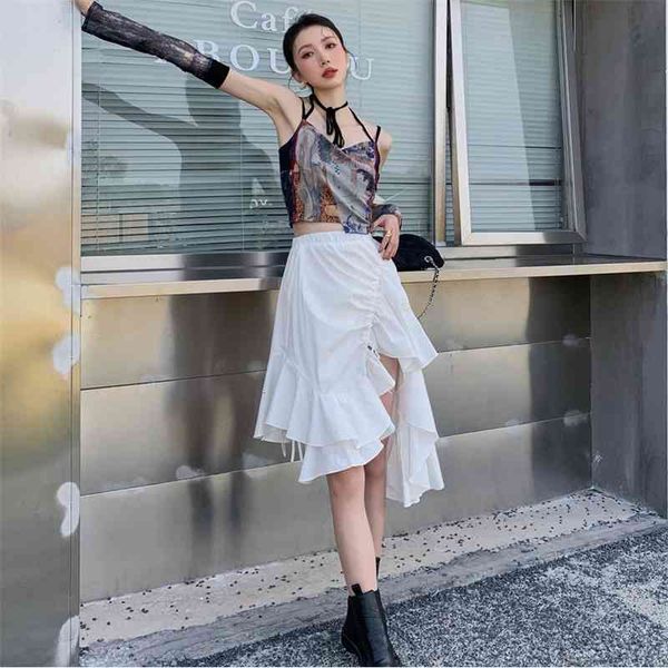 skirts white drawstring asymmetrical women summer high waist ruffle mermaid fashion desinger bottoms 9akb, Black
skirts white drawstring asymmetrical women summer high waist ruffle mermaid fashion desinger bottoms 9akb, Black