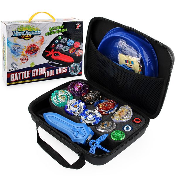spinning 8 burst beyblade handbag set storage tray bag battle disk combat spinner with combination handle launcher for children boy
spinning 8 burst beyblade handbag set storage tray bag battle disk combat spinner with combination handle launcher for children boy