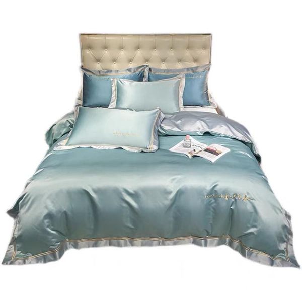 bedding sets cool washed silk luxury 100% seamless sheet quilt cover bed hat satin bedclothes
bedding sets cool washed silk luxury 100% seamless sheet quilt cover bed hat satin bedclothes