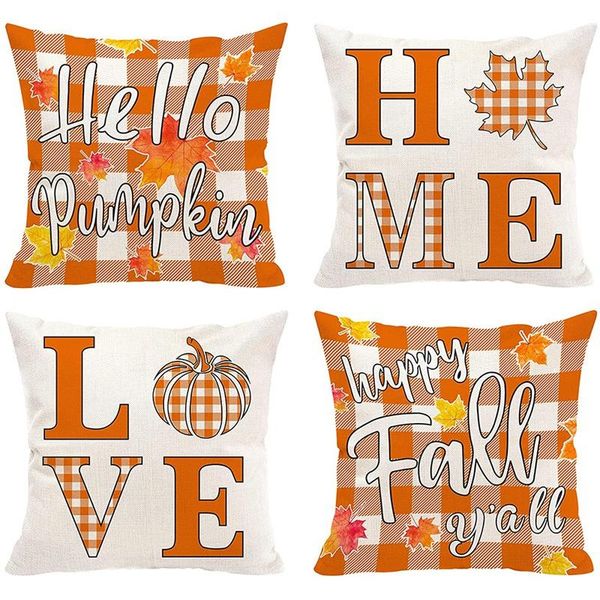 pillow case fall cover 18x18 set of 4, decorative throw covers, autumn farmhouse decor cushion for sofa
pillow case fall cover 18x18 set of 4, decorative throw covers, autumn farmhouse decor cushion for sofa