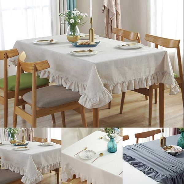 rustic vintage flounces ruffle trim tablecloth washable cotton linen table cover hx5a cloth
rustic vintage flounces ruffle trim tablecloth washable cotton linen table cover hx5a cloth