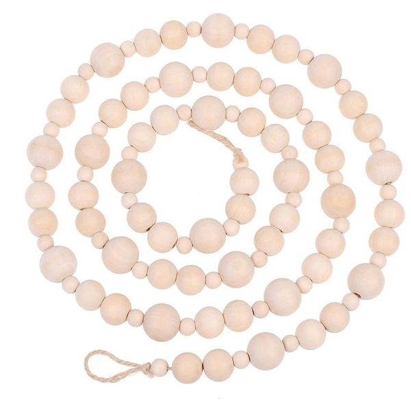 other wooden beaded garland farmhouse home decor rustic country natural holiday christmas tree boho decorations 7.3-ft
other wooden beaded garland farmhouse home decor rustic country natural holiday christmas tree boho decorations 7.3-ft