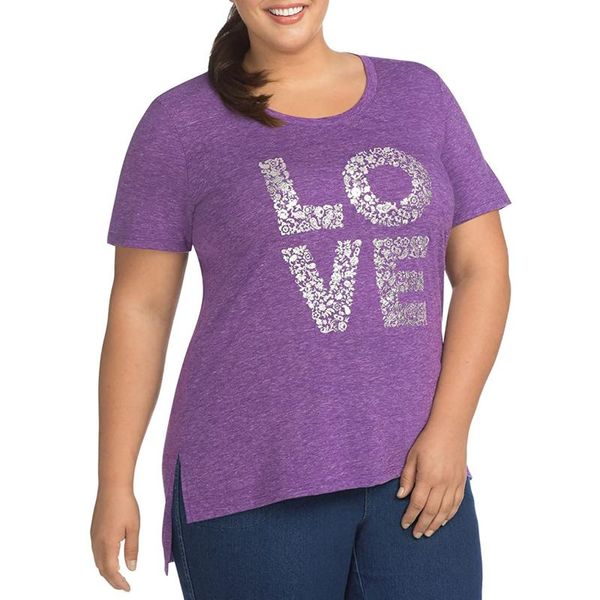 women's t-shirt oversized women letter printing solid color t shirt o neck pullover plus size fashion loose casual tee summer 2021, White
women's t-shirt oversized women letter printing solid color t shirt o neck pullover plus size fashion loose casual tee summer 2021, White