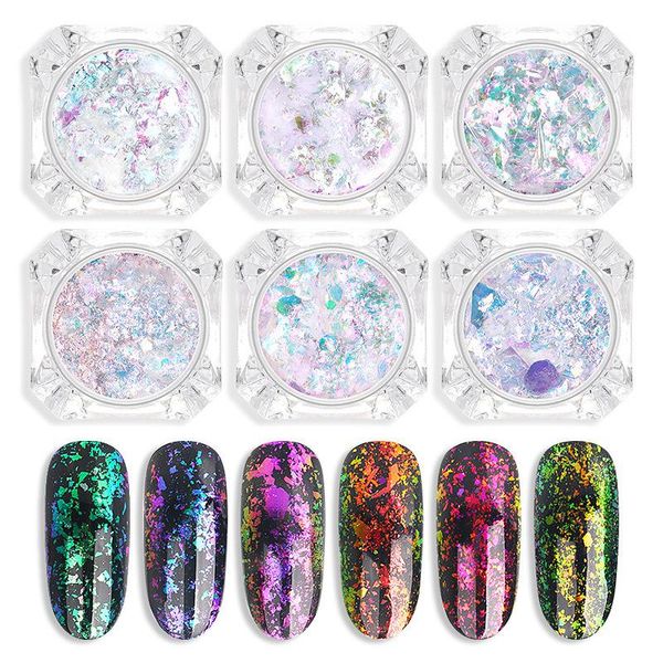 nail glitter nails paillette foils holographic transparent flakes sequin 1box dipping powder for acrylic tools, Silver;gold
nail glitter nails paillette foils holographic transparent flakes sequin 1box dipping powder for acrylic tools, Silver;gold
