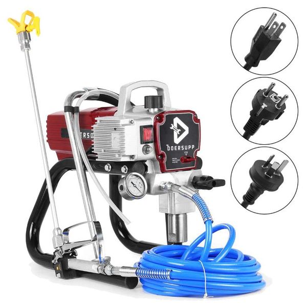 professional spray guns 1800w high-pressure airless spraying machine gun paint sprayer painting tool
professional spray guns 1800w high-pressure airless spraying machine gun paint sprayer painting tool