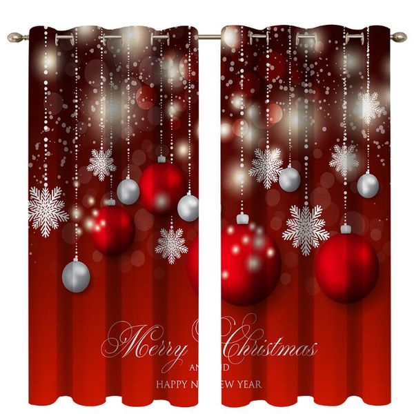 curtain & drapes 2 pcs/set christmas snow balls thickened cloth nordic window blackout curtains for bedroom and living room
curtain & drapes 2 pcs/set christmas snow balls thickened cloth nordic window blackout curtains for bedroom and living room
